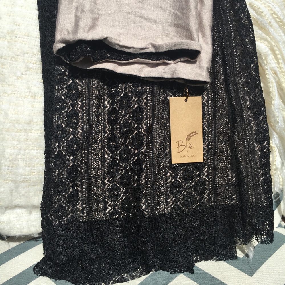 Lace Flare Pants